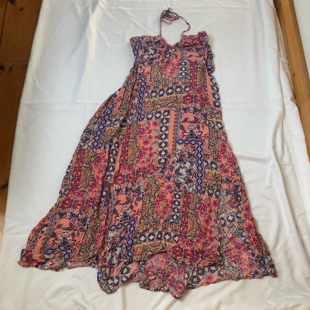 Juniper Blu Hi/Low Midi dress, size large